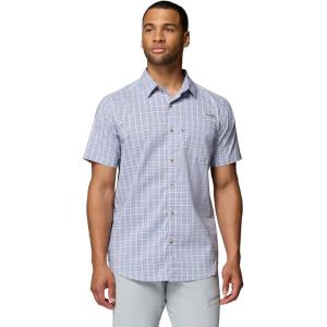 imageColumbia Mens PFG Harbor Peak Short Sleeve ShirtTwilight Offshore Tartan