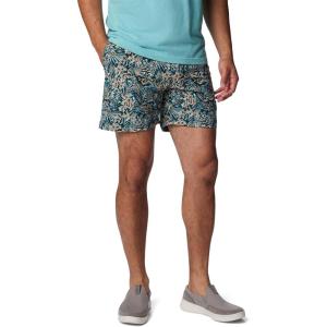 imageColumbia Mens PFG Rambler Water ShortMidnight Teal Tunado