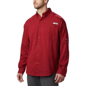 imageColumbia Mens PFG Tamiami II Long Sleeve ShirtBeet