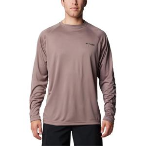 imageColumbia Mens PFG Terminal Tackle PFG Patriot Long Sleeve ShirtIronBlack Logo