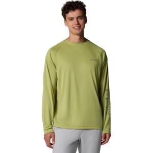 imageColumbia Mens PFG Terminal Tackle PFG Patriot Long Sleeve ShirtPearCypress Logo