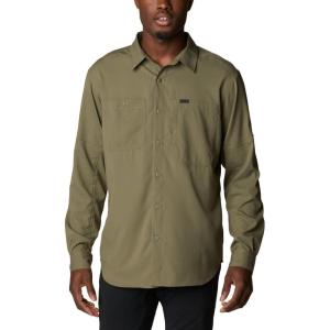 imageColumbia Mens Silver Ridge Utility Lite Long SleeveStone Green