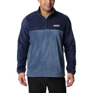imageColumbia Mens Steens Mountain Half Zip Soft Fleece JacketCollegiate Navy  Dark Mountain