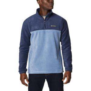 imageColumbia Mens Steens Mountain Half Zip Soft Fleece JacketCollegiate NavyBluestone