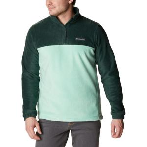 imageColumbia Mens Steens Mountain Half Zip Soft Fleece JacketSpruceKelp