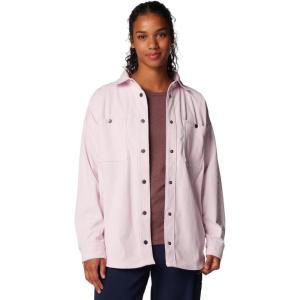 imageColumbia Womens Blue Point Creek Corduroy Shirt JacketPink Dawn