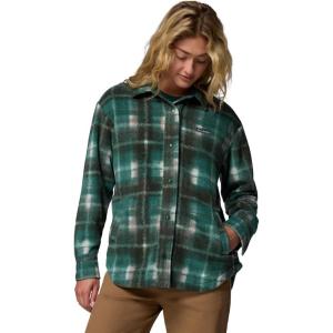 imageColumbia womens Benton Springs Shirt Jacket IIRain Forest Omblur