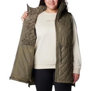 imageColumbia womens Copper Crest II Mid VestStone Green