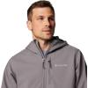 imageColumbia Mens Ascender II Hooded Softshell Rain JacketCity Grey