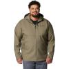 imageColumbia Mens Ascender II Hooded Softshell Rain JacketStone Green