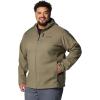 imageColumbia Mens Ascender II Hooded Softshell Rain JacketStone Green