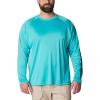 imageColumbia Mens Fork Stream Long Sleeve ShirtBright Aqua