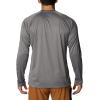 imageColumbia Mens Fork Stream Long Sleeve ShirtCharcoal HeatherCool Grey Logo