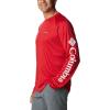 imageColumbia Mens Fork Stream Long Sleeve ShirtMountain Red
