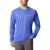 imageColumbia Mens Fork Stream Long Sleeve ShirtPurple Lotus