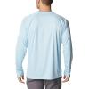 imageColumbia Mens Fork Stream Long Sleeve ShirtSky Blue HeatherWhite Logo