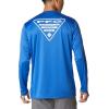 imageColumbia Mens Fork Stream Long Sleeve ShirtVivid BlueTexas
