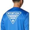 imageColumbia Mens Fork Stream Long Sleeve ShirtVivid BlueTexas