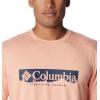 imageColumbia Mens Kwick Hike Graphic Short Sleeve TeeApricot FizzCsc Box Treeline