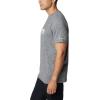 imageColumbia Mens Kwick Hike Graphic Short Sleeve TeeBlack HeatherCsc Box Treeline