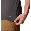 imageColumbia Mens Kwick Hike Graphic Short Sleeve TeeBlack HeatherPeak Direction