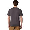 imageColumbia Mens Kwick Hike Graphic Short Sleeve TeeBlack HeatherPeak Direction