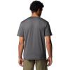 imageColumbia Mens Kwick Hike Graphic Short Sleeve TeeBlack HeatherPeaked Lifestyle