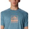 imageColumbia Mens Kwick Hike Graphic Short Sleeve TeeCloudburstTested Tough Pdx