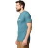 imageColumbia Mens Kwick Hike Graphic Short Sleeve TeeEverblue HeatherIconic Brand