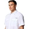 imageColumbia Mens PFG Backwater Short Sleeve ShirtWhite