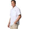 imageColumbia Mens PFG Backwater Short Sleeve ShirtWhite