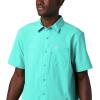 imageColumbia Mens PFG Slack Tide Camp ShirtBright Aqua