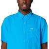 imageColumbia Mens PFG Slack Tide Camp ShirtCompass Blue