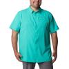 imageColumbia Mens PFG Slack Tide Camp ShirtElectric Turquoise