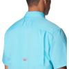 imageColumbia Mens PFG Slack Tide Camp ShirtOpal Blue