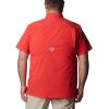 imageColumbia Mens PFG Slack Tide Camp ShirtRed Hibiscus