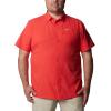 imageColumbia Mens PFG Slack Tide Camp ShirtRed Hibiscus