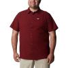 imageColumbia Mens PFG Slack Tide Camp ShirtRed Jasper