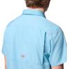 imageColumbia Mens PFG Slack Tide Camp ShirtVintage Blue