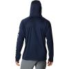 imageColumbia Mens PFG Uncharted HoodieCollegiate NavyWhite