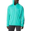 imageColumbia Mens PFG Uncharted HoodieElectric TurquoiseDeep Marine