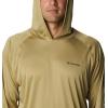 imageColumbia Mens PFG Uncharted HoodieSavoryStone Green