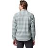 imageColumbia Mens PFG Uncharted Over ShirtCrushed Blue Twilights Stripe