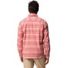 imageColumbia Mens PFG Uncharted Over ShirtDusty Crimson Twilights Stripe