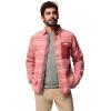 imageColumbia Mens PFG Uncharted Over ShirtDusty Crimson Twilights Stripe