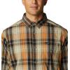 imageColumbia Mens Rapid Rivers Ii Long Sleeve ShirtCanyon Gold Multi Plaid