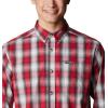 imageColumbia Mens Rapid Rivers Ii Long Sleeve ShirtMountain Red Soft Ombre