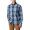 imageColumbia Mens Rapid Rivers Ii Long Sleeve ShirtSpring Blue Multi Plaid