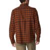 imageColumbia Mens Roughtail Stretch Flannel Long SleeveCordovan Duck Blind Gingham