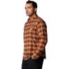 imageColumbia Mens Roughtail Stretch Flannel Long SleeveCordovan Ombre Tartan